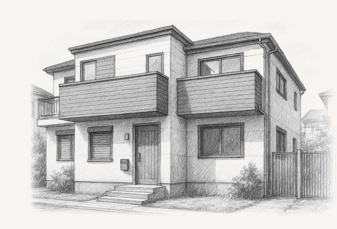 住宅スケッチ3