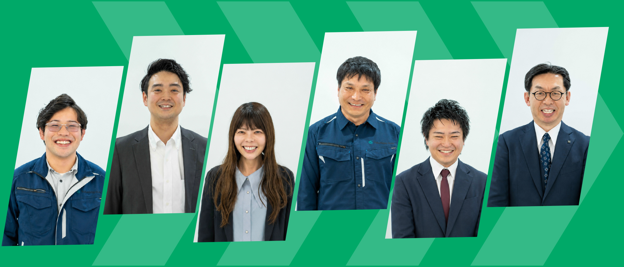 タカマツビルドで働く6名の社員